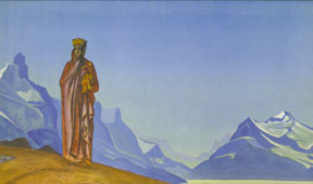 She Who Holds the World by Nicholas Roerich