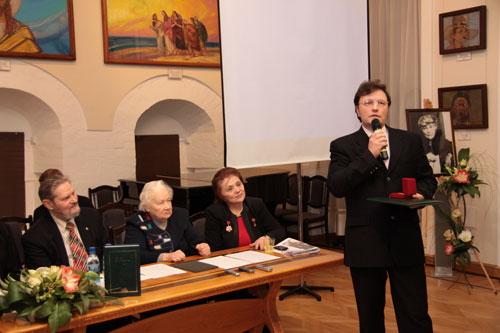 В.Г.Соколов, Лауреат Международной премии имени Е.И.Рерих 2009 года