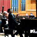 Стипендиат Фонда, пианист Николай Кузнецов выступил в Луганской академической филармонии в программе академического симфонического оркестра