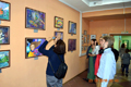 Выставка детского рисунка «Мы – Дети Космоса» в Библиотеки № 12 имени И.А.Бунина (Москва)